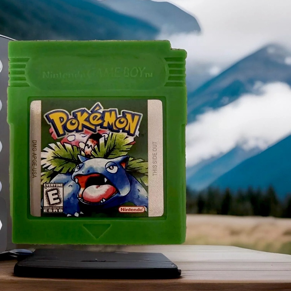 Pokemon Green Version English Game Boy Color - Rare Vintage Game Fast Ship